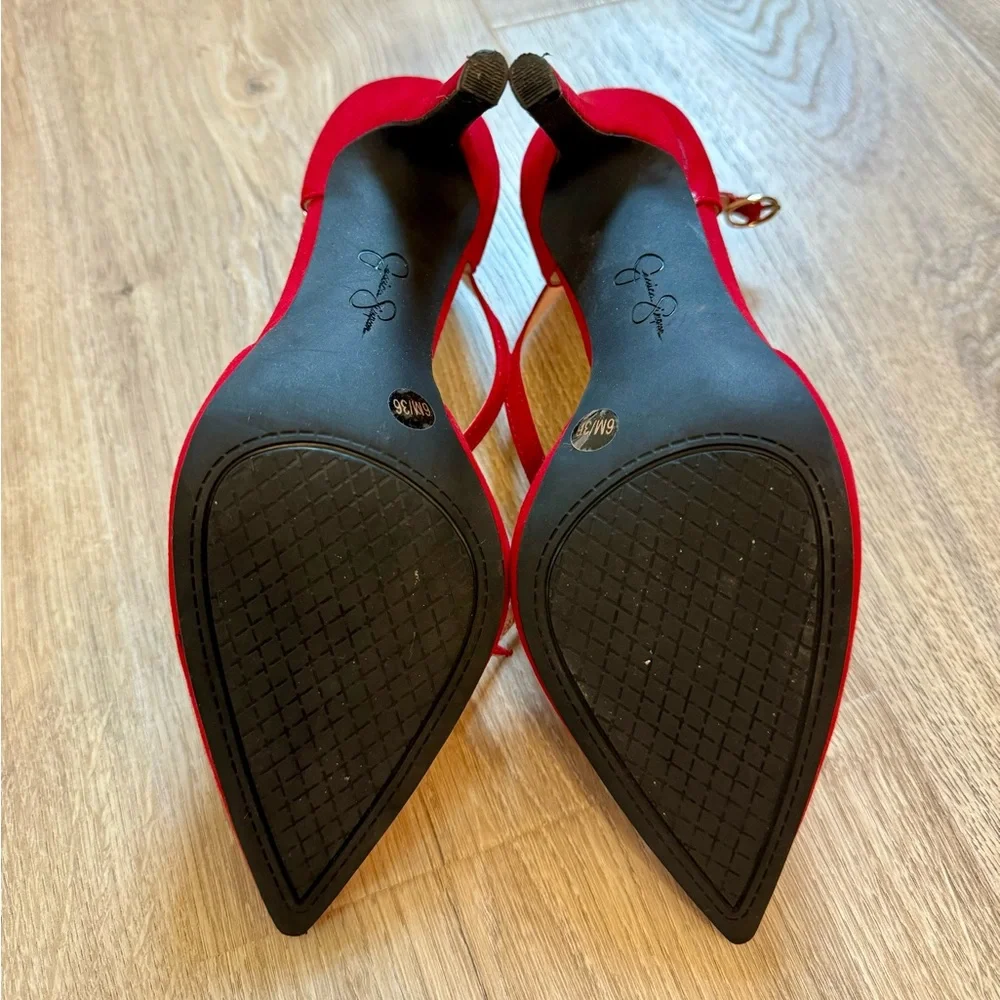 Jessica Simpson Scarlet Pointed-Toe Slingback Heels - Picture 3 of 3